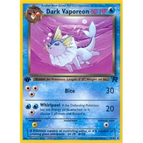 TR 045 - Dark Vaporeon - 1st Edition TR 045 - Dark Vaporeon - 1st Edition