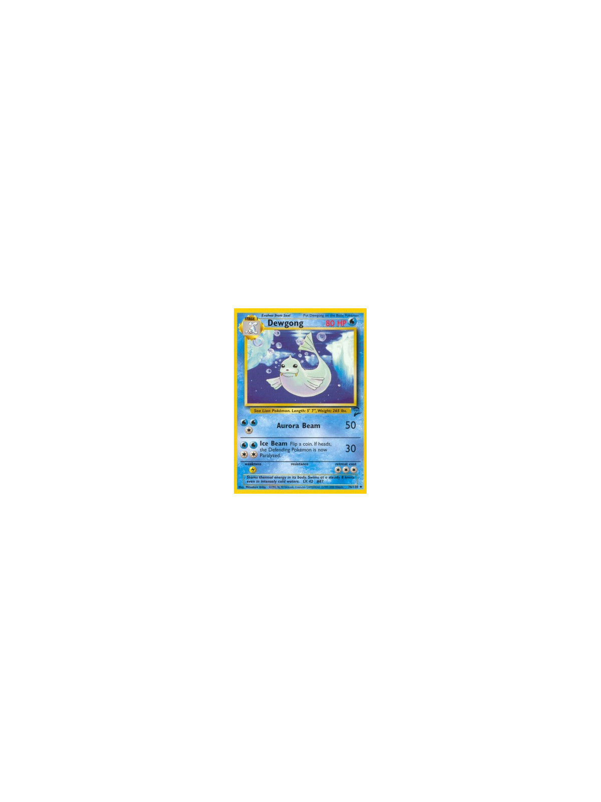 BS2 036 - Dewgong