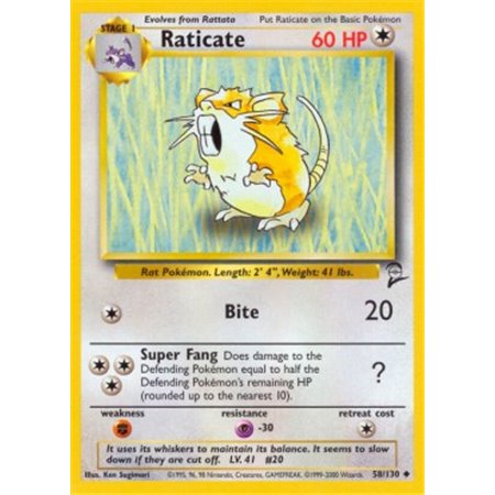 BS2 058 - Raticate