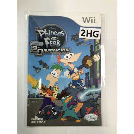 Disney's Phineas And Ferb Across The 2nd Dimension (Manual)