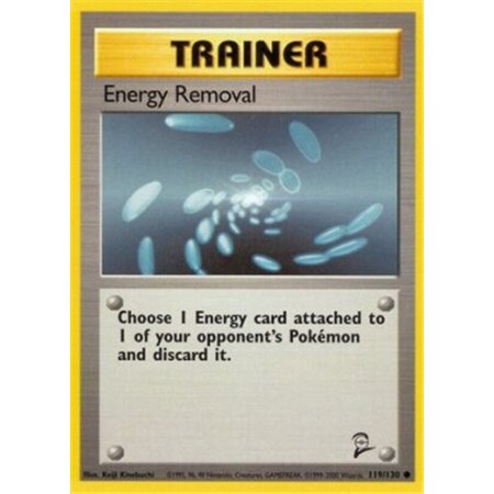 BS2 119 - Energy Removal