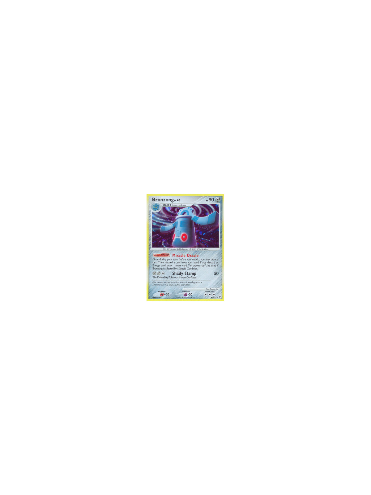 MT 006 - Bronzong Lv.40 - Reverse Holo