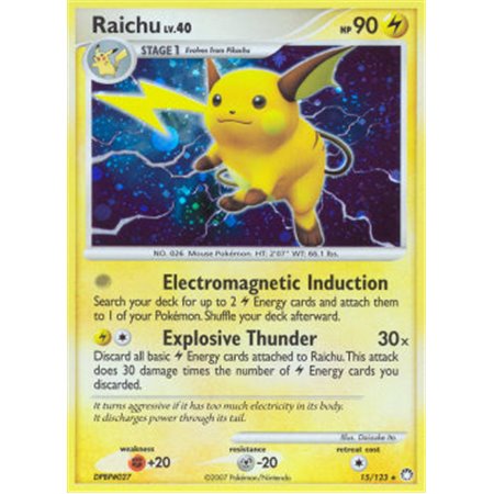 MT 015 - Raichu Lv.40