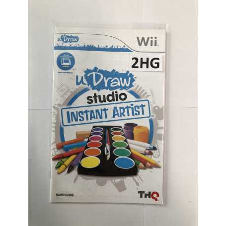 U Draw Studio: Instant Artist (Manual)Wii Boekjes Wii Instruction Booklet€ 0,95 Wii Boekjes