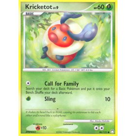 MT 086 - Kricketot Lv.9 - Reverse Holo MT 086 - Kricketot Lv.9 - Reverse Holo