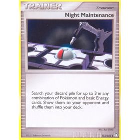 MT 113 - Night Maintenance MT 113 - Night Maintenance