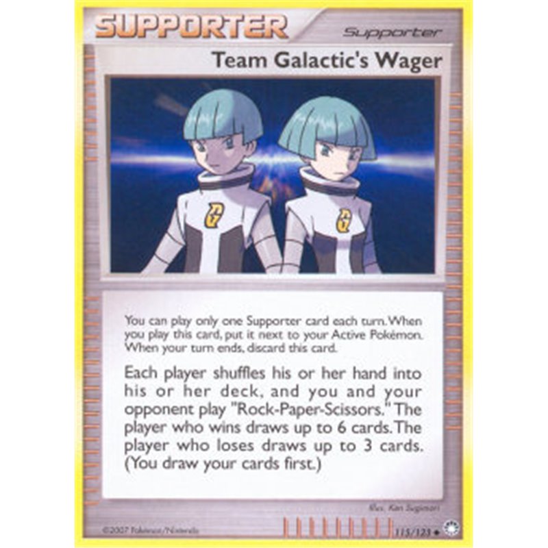 MT 115 - Team Galactic�s Wager
