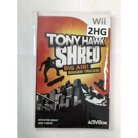 Tony Hawk Shred (Manual)Wii Boekjes Wii Instruction Booklet€ 1,95 Wii Boekjes