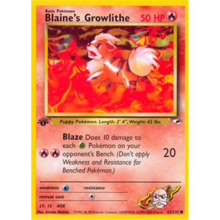 GH 062 - Blaine's Growlithe