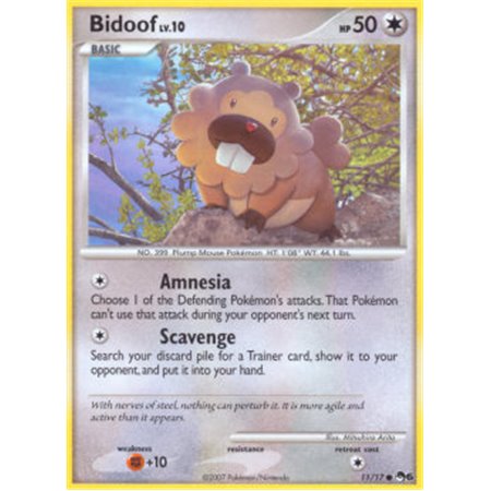 POP6 011 - Bidoof Lv.10