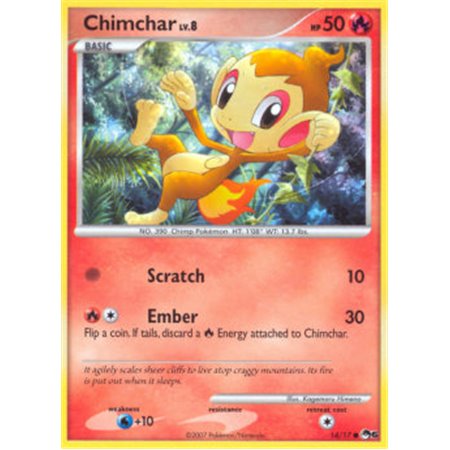 POP6 014 - Chimchar Lv.8