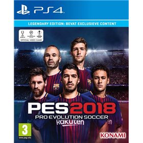 Pro Evolution Soccer 2018 - Legendary Edition - PS4 Pro Evolution Soccer 2018 - Legendary Edition - PS4