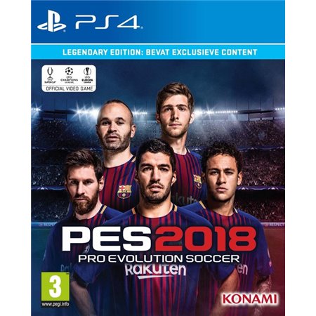 Pro Evolution Soccer 2018 - Legendary Edition - PS4