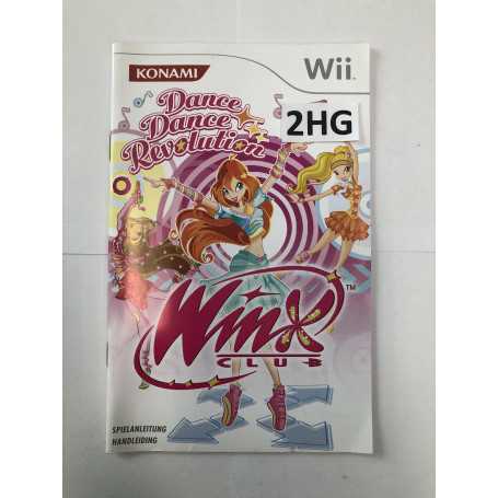 Dance Dance Revolution Winx Club (Manual)Wii Boekjes Wii Instruction Booklet€ 0,95 Wii Boekjes