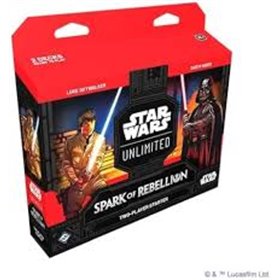 Star Wars TCG Unlimited - Two-Player Starter Deck - Spark of Rebellion Star Wars TCG Unlimited - Two-Player Starter Deck - Spark of Rebellion