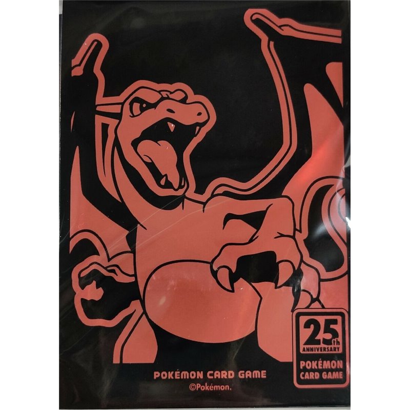 Pokmon Sleeves - 25th Anniversary - Charizard Pokmon Sleeves - 25th Anniversary - Charizard