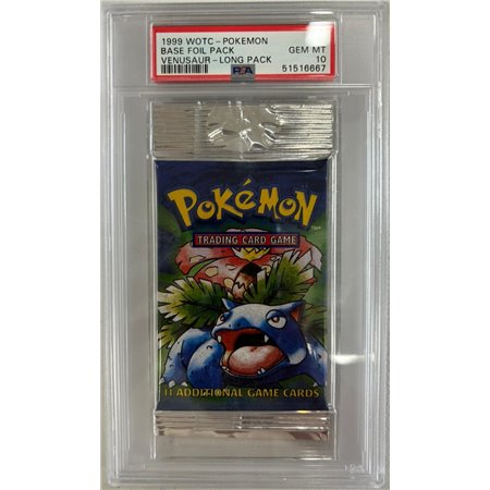 PSA - Base Foil Pack Venusaur - Long Pack (10)