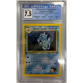 CGC - GC 005 - Giovanni's Gyarados 1st Edition (7.5) CGC - GC 005 - Giovanni's Gyarados 1st Edition (7.5)