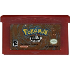 Pokémon FireRed (Game Only) USA - GBA Pokémon FireRed (Game Only) USA - GBA
