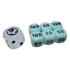 Silver Tempest Dice Set Silver Tempest Dice Set