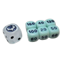 Silver Tempest Dice Set