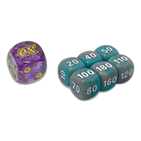 Scarlet & Violet Dice Set Scarlet & Violet Dice Set