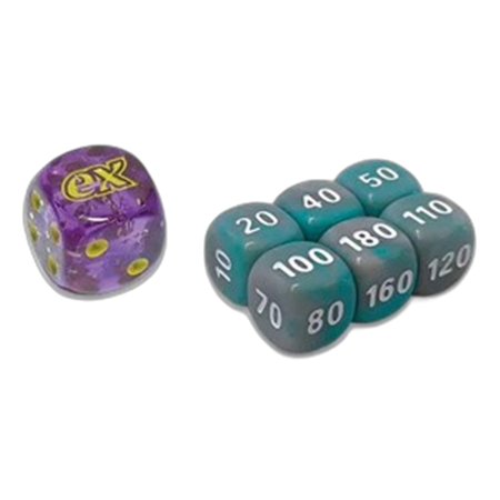 Scarlet & Violet Dice Set