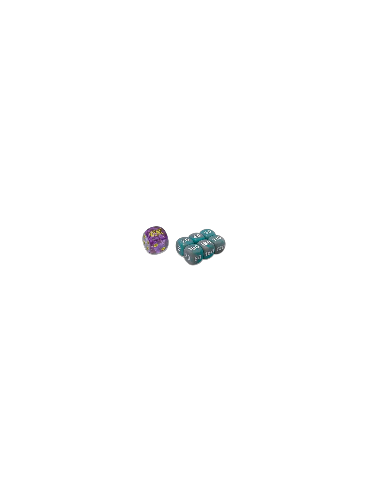 Scarlet & Violet Dice Set