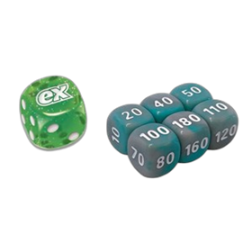 Temporal Forces: Iron Leaves Dice Set Temporal Forces: Iron Leaves Dice Set