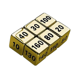 Crown Zenith: Metal Dice Set Crown Zenith: Metal Dice Set
