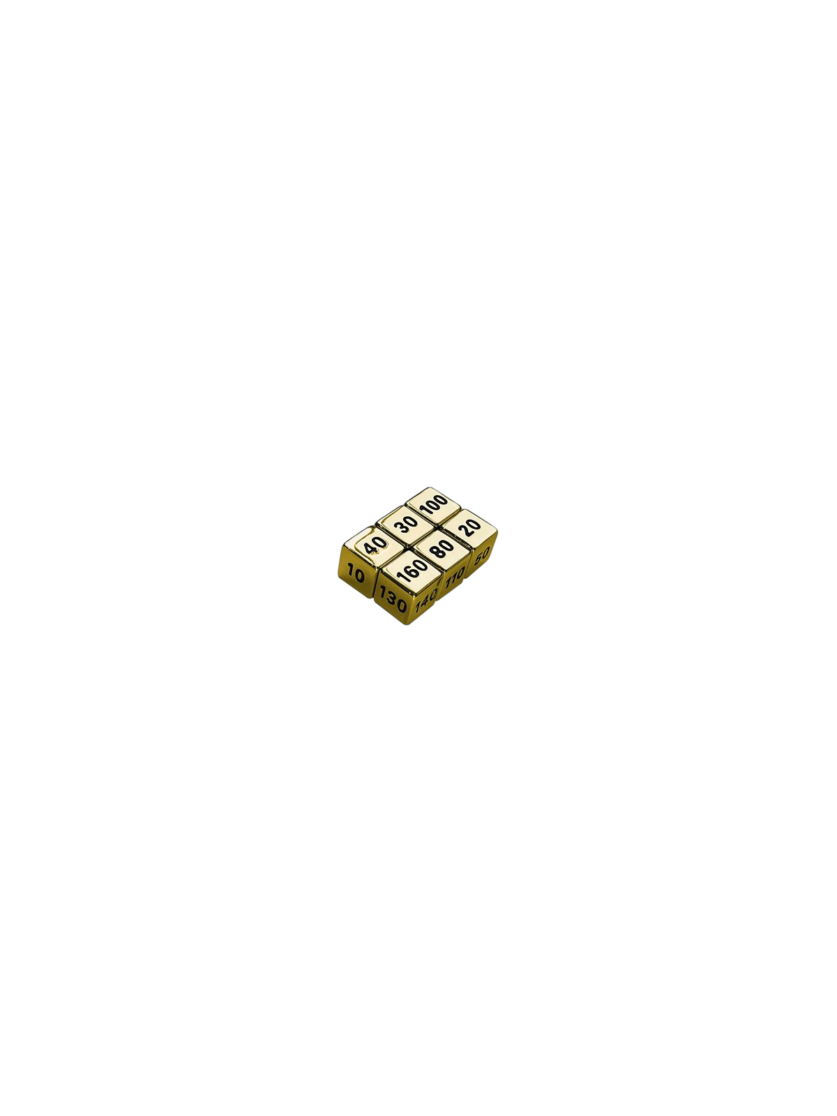 Crown Zenith: Metal Dice Set