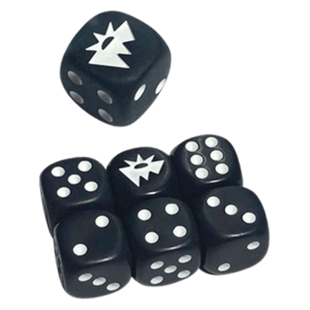 Burning Shadows Dice Set