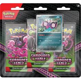 Pokémon - Shrouded Fable - 3 Pack Blister Pokémon - Shrouded Fable - 3 Pack Blister - Pre Order