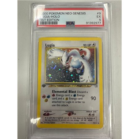 PSA - NG9 - Lugia holo 1st edition (5)