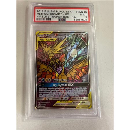 PSA - SM 210 - Moltres & Zapdos & Articuno GX (9)