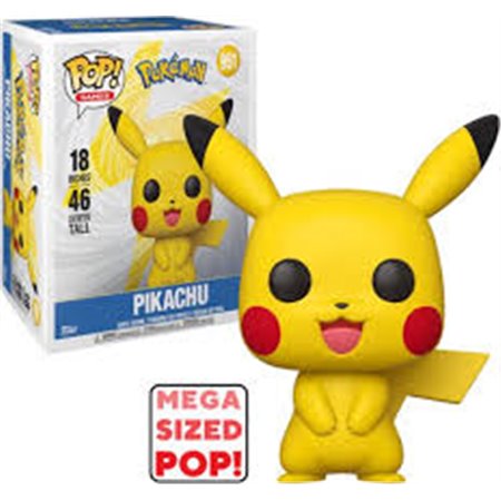 Funko Pop Pokémon - 951 Pikachu - Mega Sized