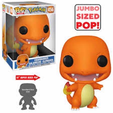 Funko Pop Pokémon - 456 Charmander - Jumbo Sized