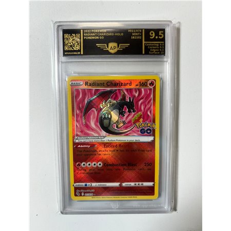 AP - PGO 011 - Radiant Charizard (9,5)