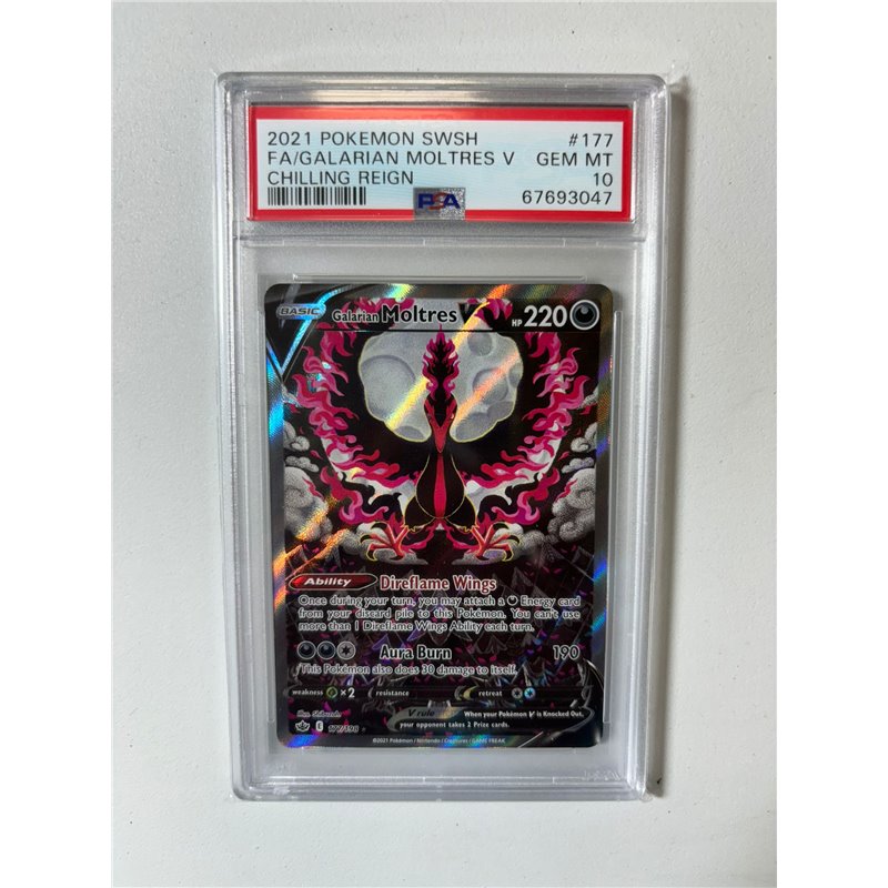 Authentic PSA 10 Moltres