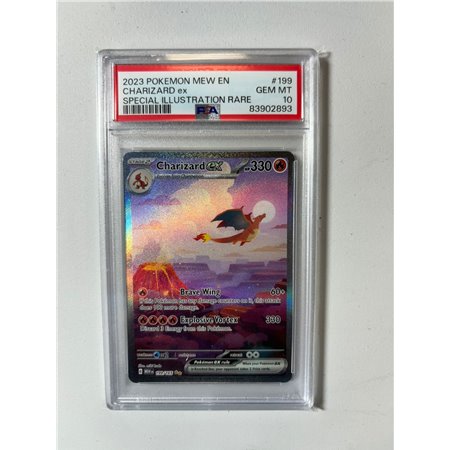 PSA - MEW 199 - Charizard ex (10)