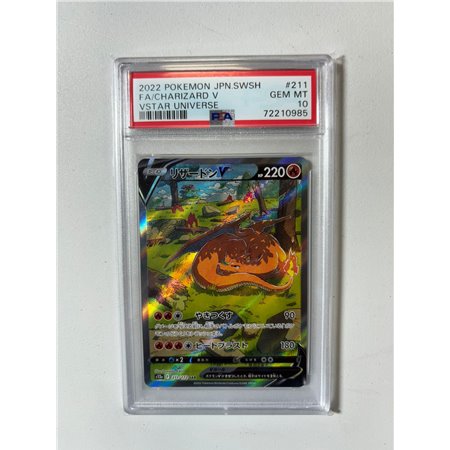 PSA - s12a 211 - Charizard V (10)