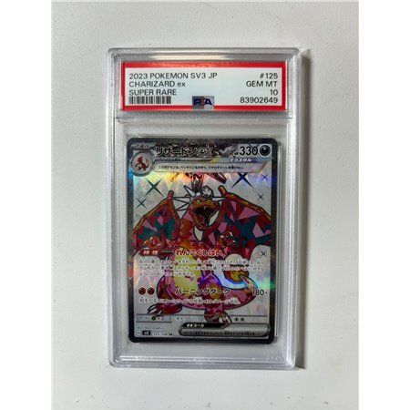 PSA - sv3 125 - Charizard ex (10)