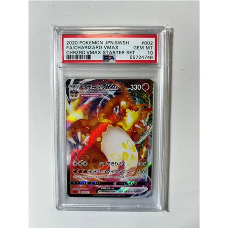 PSA - sC 002 - Charizard VMAX (10)