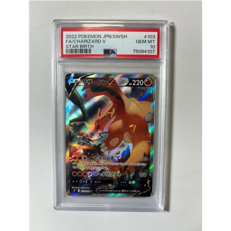 PSA - s9 103 - Charizard V (10)