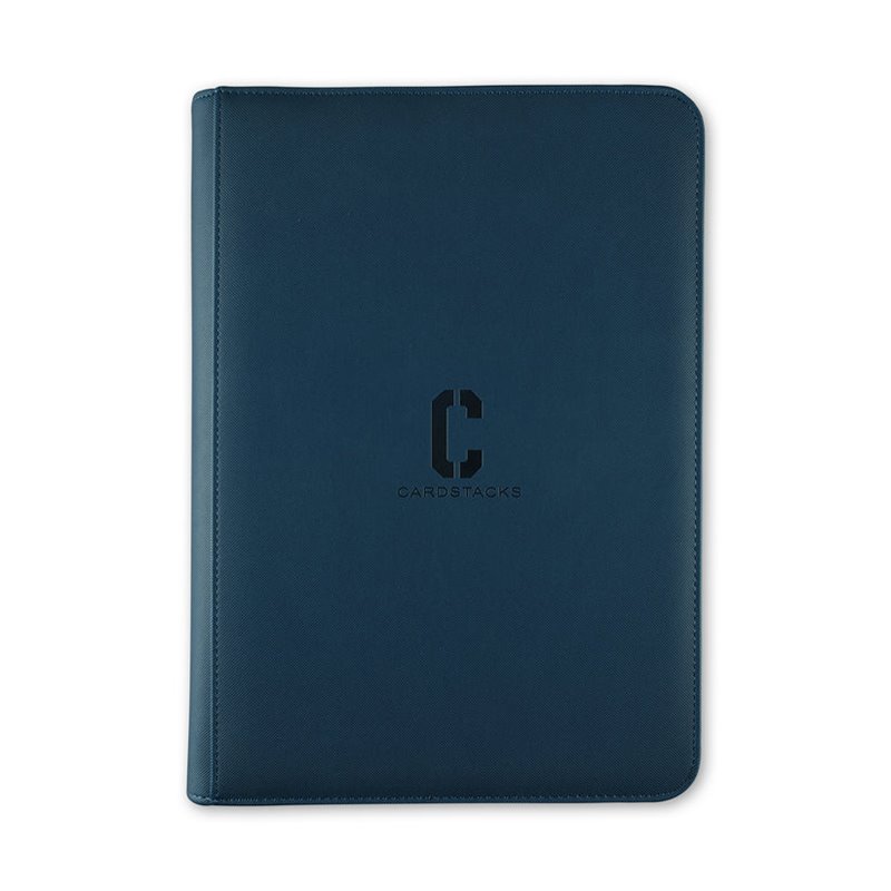 Cardstacks - 9 Pocket Binder Blauw (360) met rits