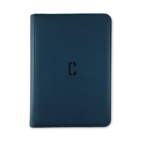 Cardstacks - 9 Pocket Binder Blauw (360) met rits