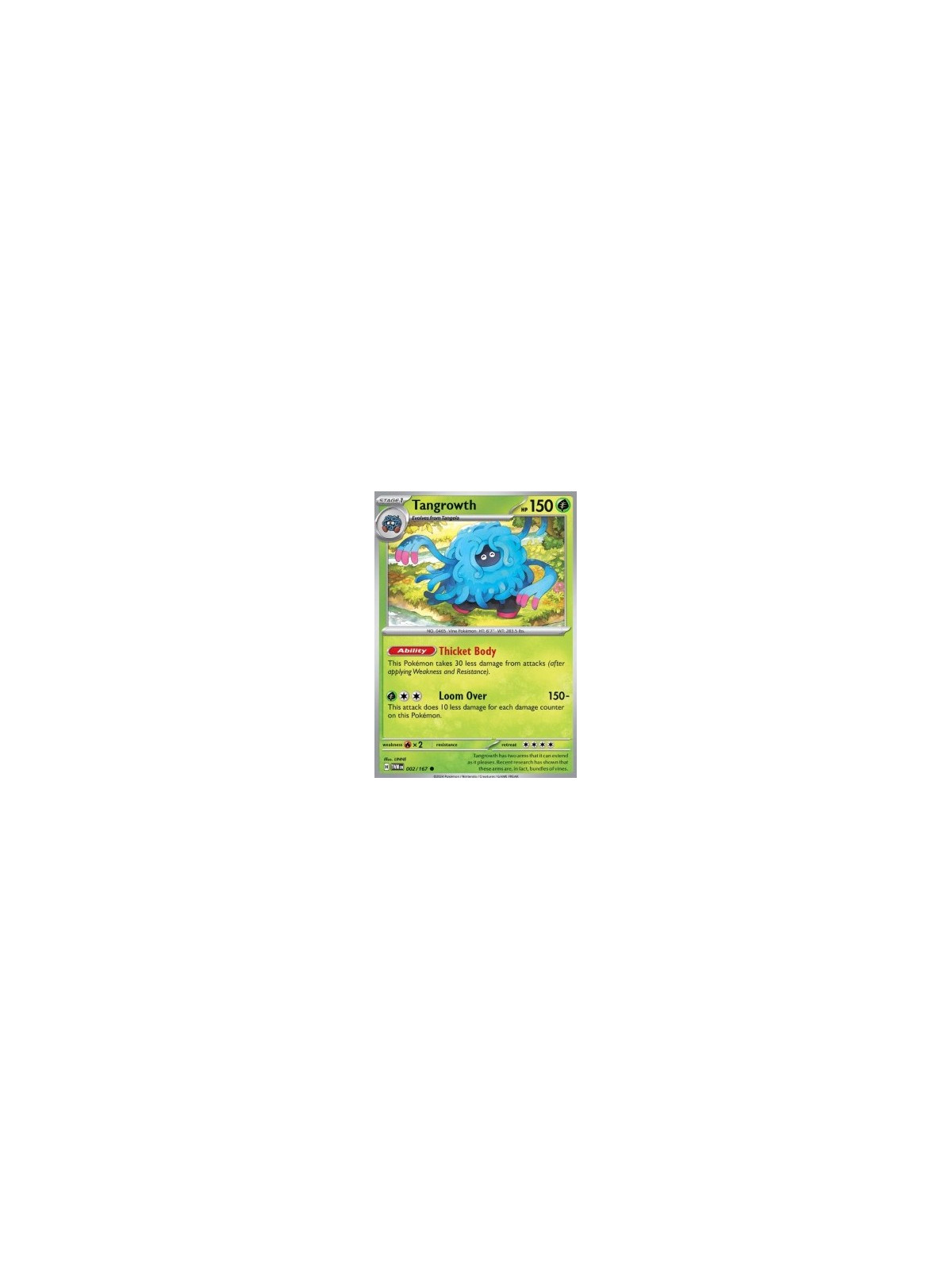 TWM 002 - Tangrowth - Reverse Holo