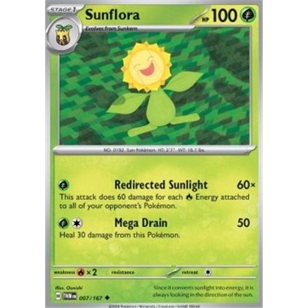 TWM 007 - Sunflora - Reverse Holo