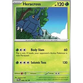 TWM 008 - Heracross - Reverse Holo TWM 008 - Heracross - Reverse Holo