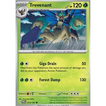 TWM 013 - Trevenant - Reverse Holo